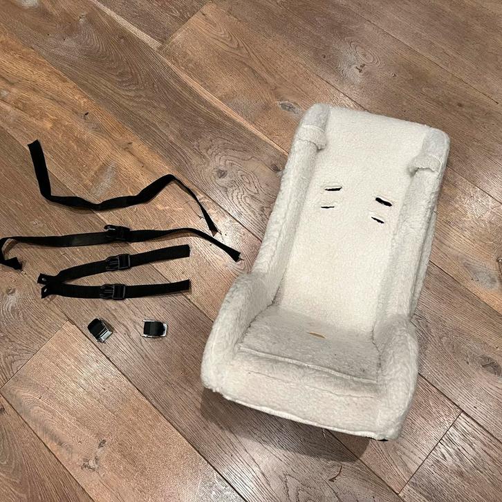 Melia Peuterschaal, Fietsen en Brommers, Fietsaccessoires | Fietsstoeltjes, Gebruikt, Ophalen