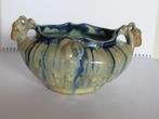 Kleine plantenbak „TULIN 2038" in beige/blauwe kleur., Ophalen of Verzenden