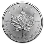 2015 Canada 1 oz Silver Maple Leaf, Zilver, Verzenden