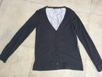 Mooie satijn gilet large (zie foto's), Kleding | Dames, Truien en Vesten, Ophalen, Gedragen, Maat 42/44 (L), Zwart