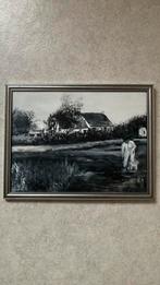 Origineel schilderij Stijl Alfons Vermeir, Antiek en Kunst, Ophalen of Verzenden