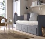 Tienerbed uitschuifbaar naar 2 persoonsbed, Ophalen, Matras, 180 cm of meer, 100 cm of meer