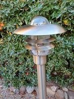 2 poteaux de jardin LED en acier inoxydable neufs dans leur, Neuf, Lampadaire, Enlèvement, Alimentation secteur