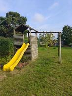 Tuin schommel met glijbaan, Kinderen en Baby's, Speelgoed | Buiten | Speeltoestellen, Ophalen, Gebruikt, Glijbaan
