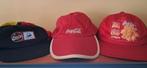 3 COCA-COLA petjes in zeer goede staat, Kleding | Heren, Hoeden en Petten, Ophalen, Zo goed als nieuw