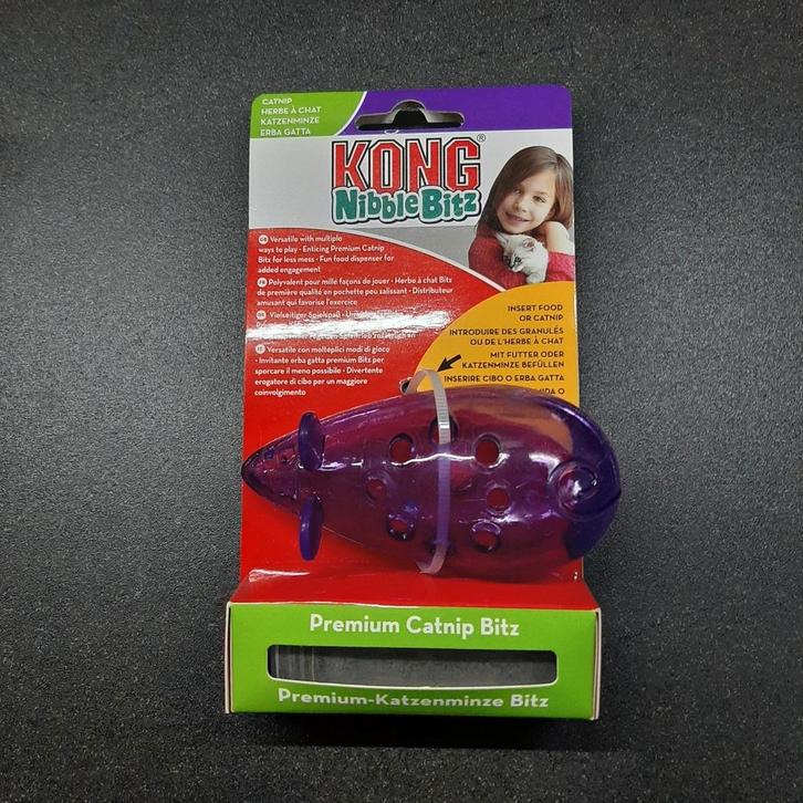 Kattenspeelgoed Kong Nibble Bitz Mouse, Dieren en Toebehoren, Kattenspeelgoed, Nieuw, Ophalen of Verzenden