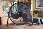 Vloerventilator zwart 52 cm, Elektronische apparatuur, Ventilatoren, Ophalen of Verzenden, Zo goed als nieuw, Vloerventilator