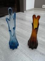 Vases antiques en verre de Murano à cinq doigts, Antiquités & Art, Enlèvement ou Envoi