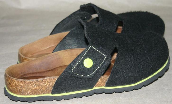 Betula wolvilt clogs Mt. 38, Kleding | Dames, Schoenen, Gedragen, Slippers, Zwart, Ophalen of Verzenden
