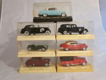 7X Solido - 1:43 - set de 7 magnifiques maquettes anciennes, Enlèvement ou Envoi, Comme neuf, Solido