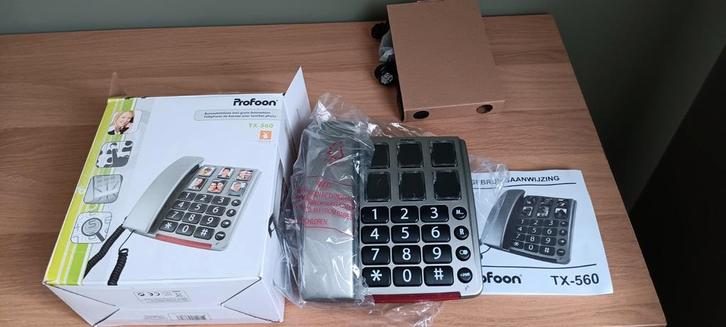 Senioren telefoon, Telecommunicatie, Vaste telefoons | Niet Draadloos, Nieuw, Ophalen