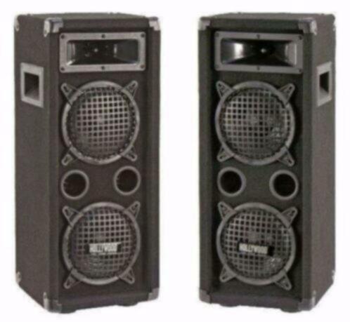 3 weg speakers 4 x 16,5 cm 300 Watt 64D, Audio, Tv en Foto, Luidsprekerboxen, Nieuw, Subwoofer, Ophalen of Verzenden