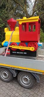 Lego trein kiddy ride, Ophalen