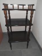 Table haute vintage ou porte objet bois H.76cm 37x30cm, Antiquités & Art