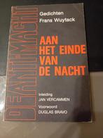 Frans wuytack aan het einde van de nacht/ de anti-macht, Ophalen of Verzenden, Zo goed als nieuw