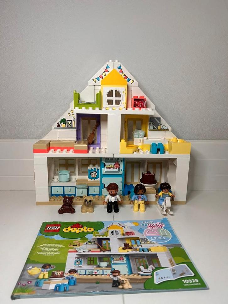 LEGO Duplo Modulair speelhuis  – Set 10929 – Compleet + boek, Enfants & Bébés, Jouets | Duplo & Lego, Comme neuf, Duplo, Ensemble complet
