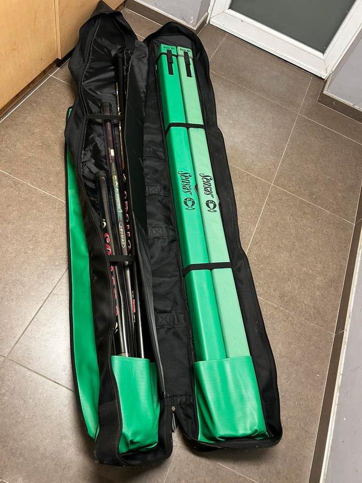 Ensemble pêche au coup Sensas, Watersport en Boten, Hengelsport | Karpervissen, Zo goed als nieuw, Ophalen
