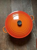 Creuset 34, Ophalen, Gebruikt, Gietijzer, Inductieplaat