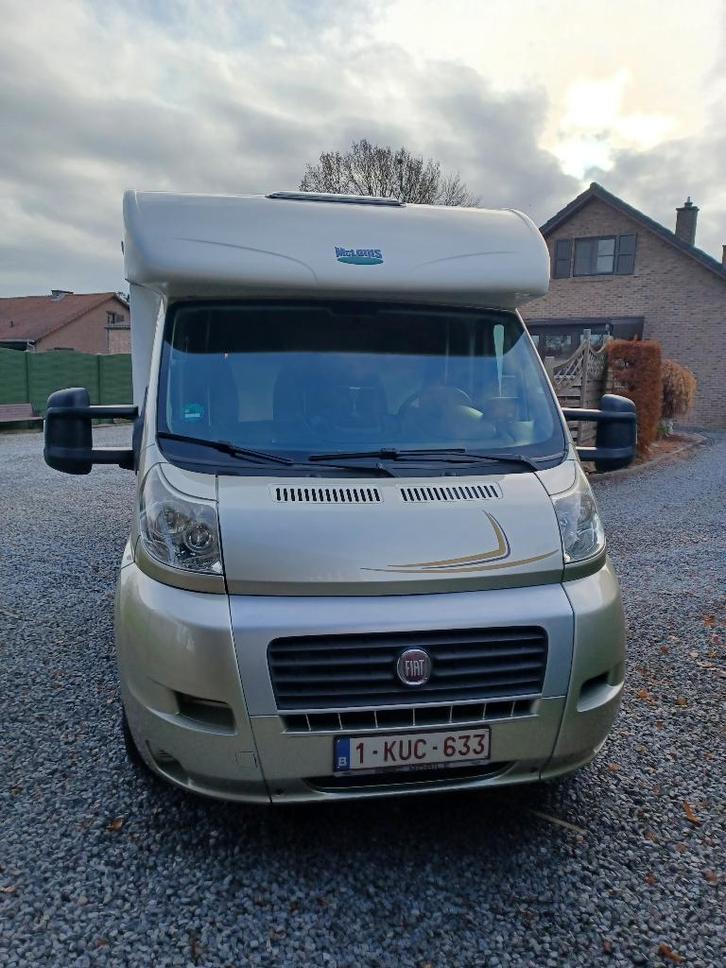 Camper Fiat Ducato  2300 cc, Caravans en Kamperen, Mobilhomes, Particulier, tot en met 4, Half-integraal, McLouis, Fiat, Diesel