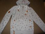Knap grijs warm sweatervestje met kap (maat : 8 j / 128), Ophalen of Verzenden, Gebruikt, Jongen, Trui of Vest