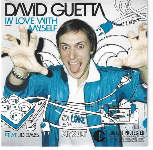 CD single - David Guetta Feat. JD Davis – In Love With Myse, CD & DVD, CD Singles, Comme neuf, Dance, 1 single, Enlèvement ou Envoi