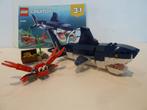 Lego Creator 3 in 1 31088 Deep Sea Creatures, Ophalen of Verzenden, Zo goed als nieuw, Complete set, Lego