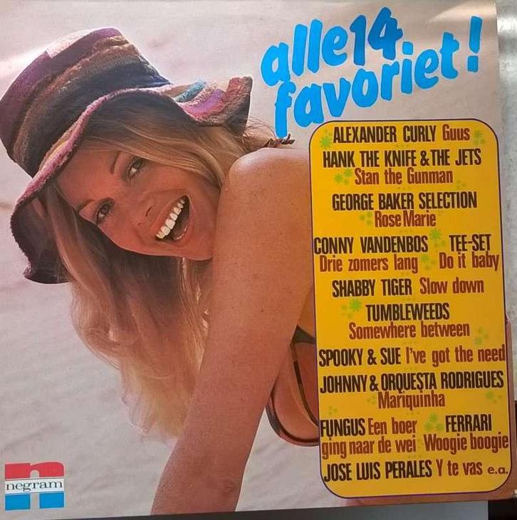 LP Alle 14 Favoriet NAF 307, Cd's en Dvd's, Vinyl | Verzamelalbums, Zo goed als nieuw, Pop, 12 inch, Ophalen of Verzenden