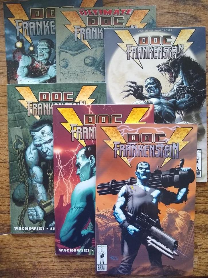 Doc Frankenstein #1-#6 - Steve Skroce & the Wachowskis, Boeken, Strips | Comics, Zo goed als nieuw, Complete serie of reeks, Amerika