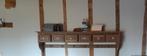 Antiquité  ancienne etagere  avec tiroirs et crochets, Maison & Meubles, Comme neuf, Enlèvement, Avec tiroir(s)