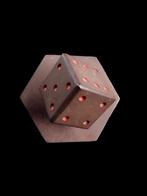 Art Deco papiergewicht in de vorm van een dobbelsteen, Antiek en Kunst, Ophalen