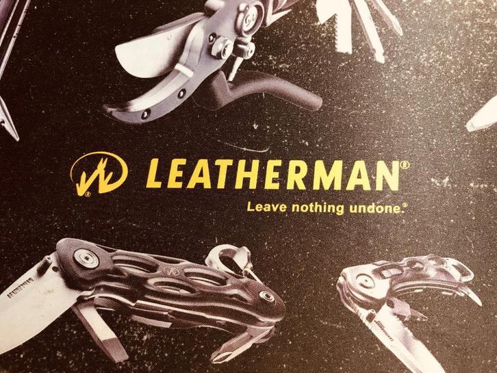 XL Leatherman Mousepad Work Mat Advertisment 39x23 NEW, Caravans en Kamperen, Kampeergereedschap, Nieuw, Verzenden