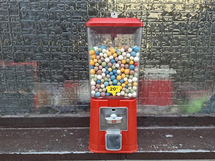 Distributeur brabo, Collections, Machines | Autre, Comme neuf, Enlèvement ou Envoi