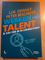 Peter Beschuyt - Werken met talent, Ophalen of Verzenden, Zo goed als nieuw, Peter Beschuyt; Luk Dewulf