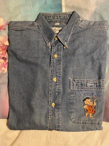 Jeans Hemd - The Flinstones - XL beschikbaar voor biedingen
