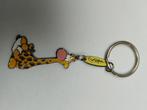 Een sleutelhanger een giraf kleur geel en zwart, Collections, Porte-clés, Comme neuf, Enlèvement
