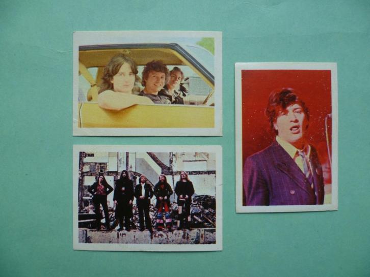 Plaatjes chromo Pop Festival Vanderhout Herman Brood Vitesse, Verzamelen, Overige Verzamelen, Gebruikt, Ophalen of Verzenden