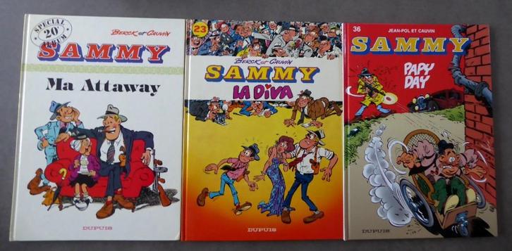Lot 3 BD "Sammy" - Tomes 20, 23 et 36 en EO, Boeken, Stripverhalen, Gelezen, Meerdere stripboeken, Ophalen of Verzenden