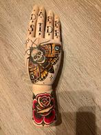 Houten tattoo hand, Kleding | Dames, Riemen en Ceinturen, Ophalen of Verzenden, Zo goed als nieuw