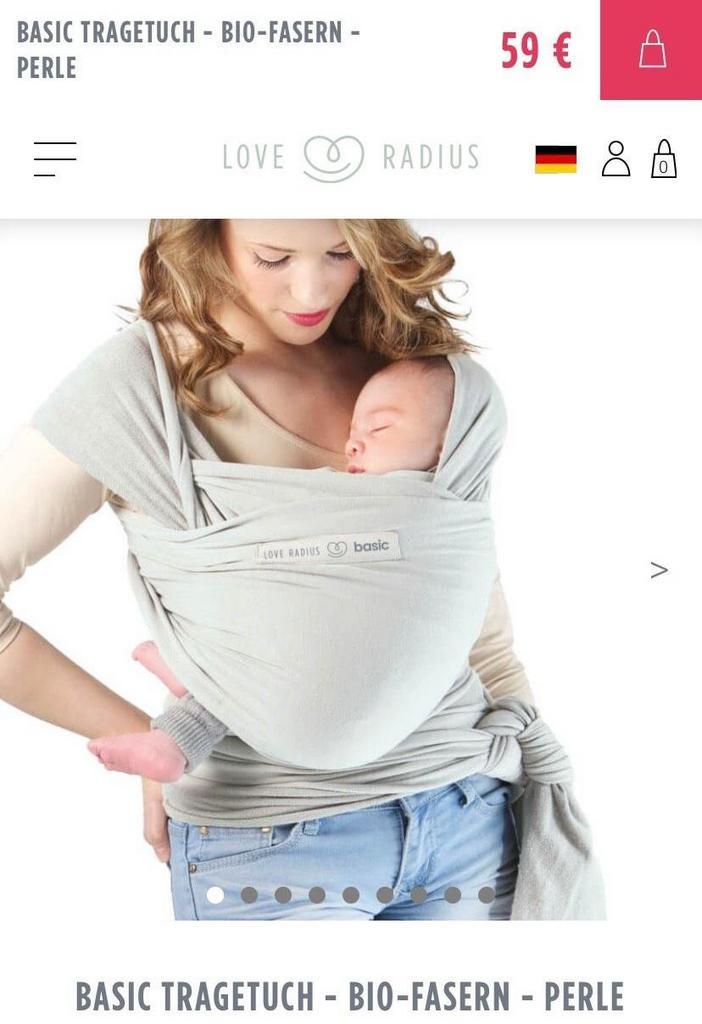 Écharpe de portage Love Radius (Basic), Enfants & Bébés, Porte-bébés & Écharpe porte bébé, Comme neuf, Écharpe de portage, Enlèvement