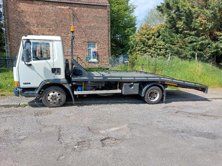 strandjutter, Auto's, Vrachtwagens, Particulier, DAF, Diesel, Euro 2, 2 deurs, Handgeschakeld, Wit, Grijs, Stof, Achterwielaandrijving