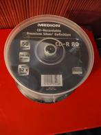 50 recordable CD's ongeopende verpakking, Enlèvement ou Envoi, Cd