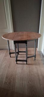 Bijzettafel, Huis en Inrichting, Tafels | Bijzettafels, Ophalen, Zo goed als nieuw, Ovaal