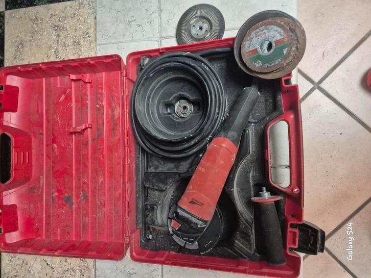 Meuleuse hilti DEG 125 D, Doe-het-zelf en Bouw, Gereedschap | Slijpmachines, Zo goed als nieuw, Ophalen