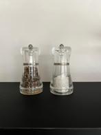 Cole & Mason zout- en pepermolen, peper en zoutstel plexi, Ophalen of Verzenden, Zo goed als nieuw