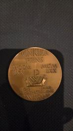 PENNING 100 JAAR WINKLER PRINS - Brons - Henk van Bommel, Postzegels en Munten, Ophalen of Verzenden