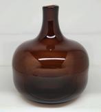 Bruine buikfles Claude Morin Dieulefit, Frankrijk 1970., Ophalen of Verzenden