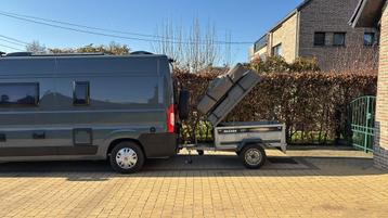 Daktent frontrunner voor 2 personen op aanhangwagen, Ophalen, Zo goed als nieuw, Tot en met 2