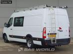 Renault Master 165PK L3H2 Dubbel Cabine Dubbellucht Werkplaa, USB, Stof, Gebruikt, 4 cilinders