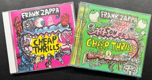 FRANK ZAPPA - Cheap thrills & Son of cheep thrills (2 CDs), Cd's en Dvd's, Cd's | Rock, Zo goed als nieuw, Alternative, Ophalen of Verzenden