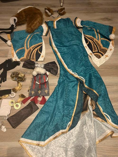 Genshin Impact Cosplay — Miss Hina-kostuum (Wakuwaku SR), Hobby en Vrije tijd, Kostuums, Theaterbenodigdheden en LARP, Zo goed als nieuw
